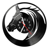 Relógio De Vinil Disco Lp Parede | cavalos 2